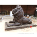 garden bronze lion sculpture for hotel decoration